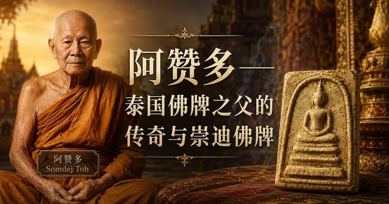 阿赞多与崇迪佛牌:泰国「佛牌之父」的生平与崇迪源流