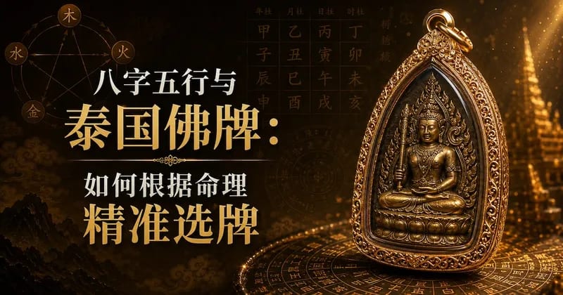 八字五行与泰国佛牌:如何根据命理选对应题材的牌