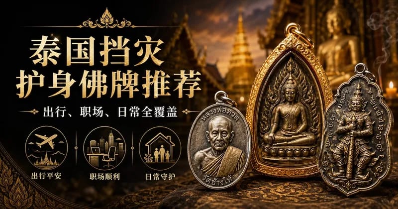 泰国护身挡灾题材佛牌怎么选——出行、职场、日常场景梳理