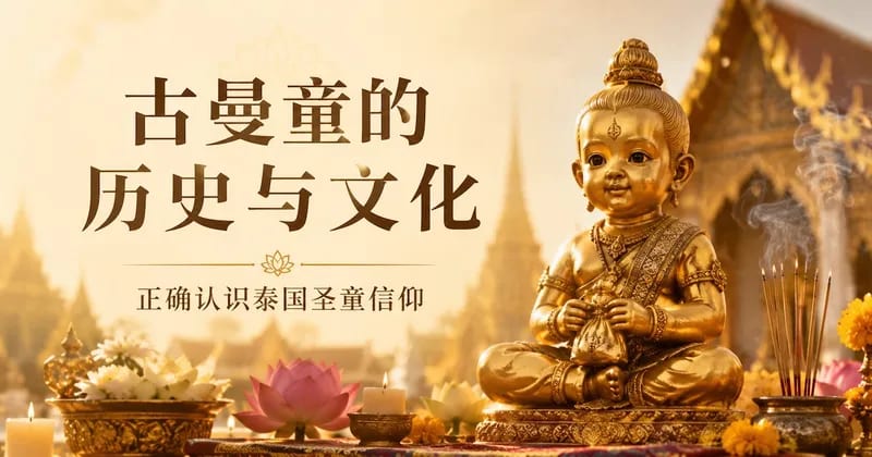 古曼童(Kumanthong)的历史与文化:圣童信仰的客观认识