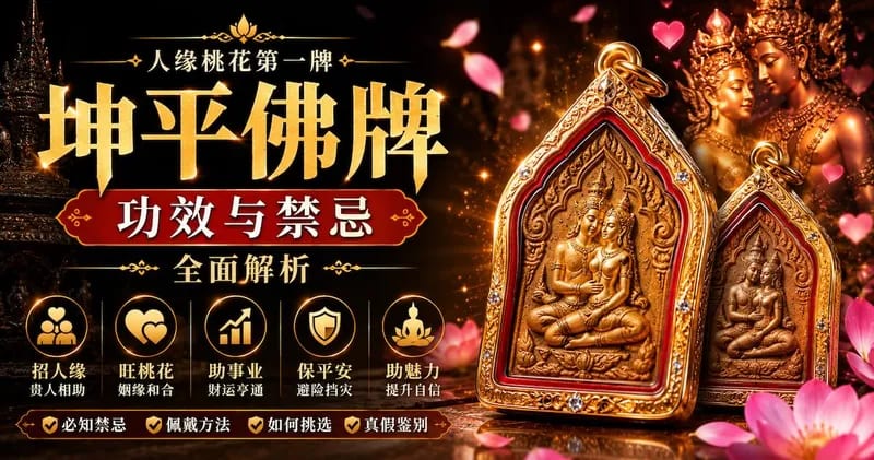 坤平佛牌(Khun Paen):历史人物、题材源流与收藏