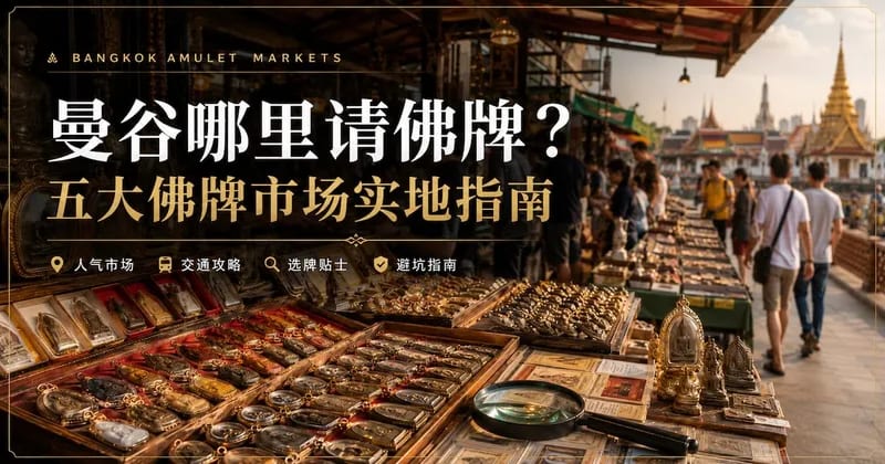 曼谷哪里请佛牌?五大佛牌市场与寺庙实地指南