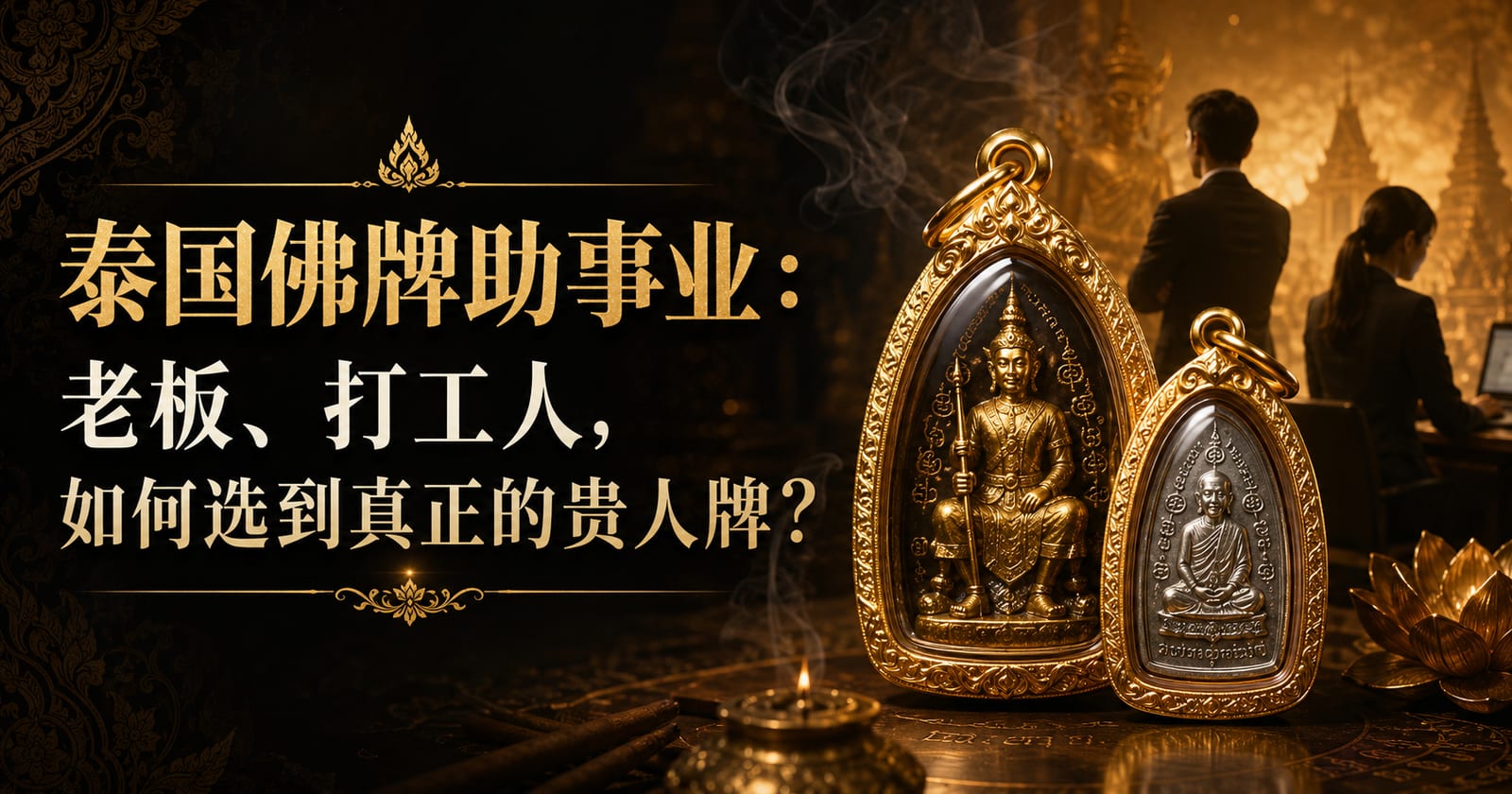 泰国事业题材怎么看:贵人、事业、权威、清除阻碍四个关键词