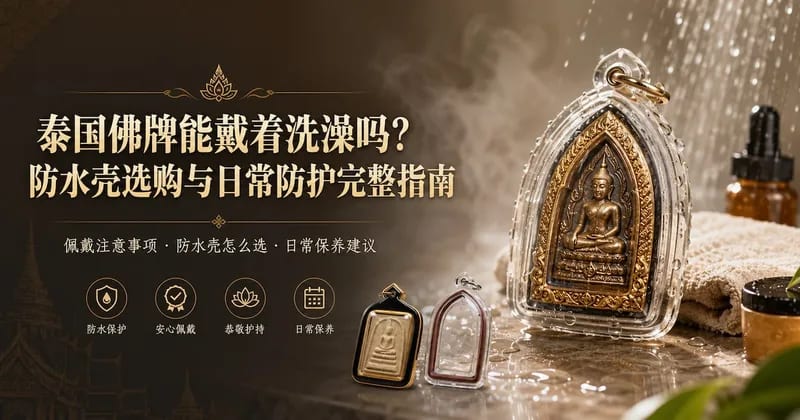 泰国佛牌能戴着洗澡吗?防水壳选购与日常防护指南